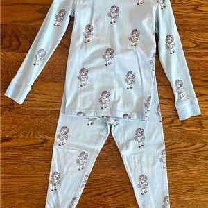 Adorable UNC Tarheels Print Kids Pajama Set
